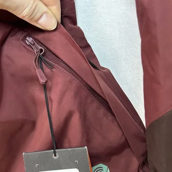 Mountain Hardwear Women's XS Barnsie Winter Ski Snow Jacket NEW Maroon MRSP $285 - Picture 7 of 16